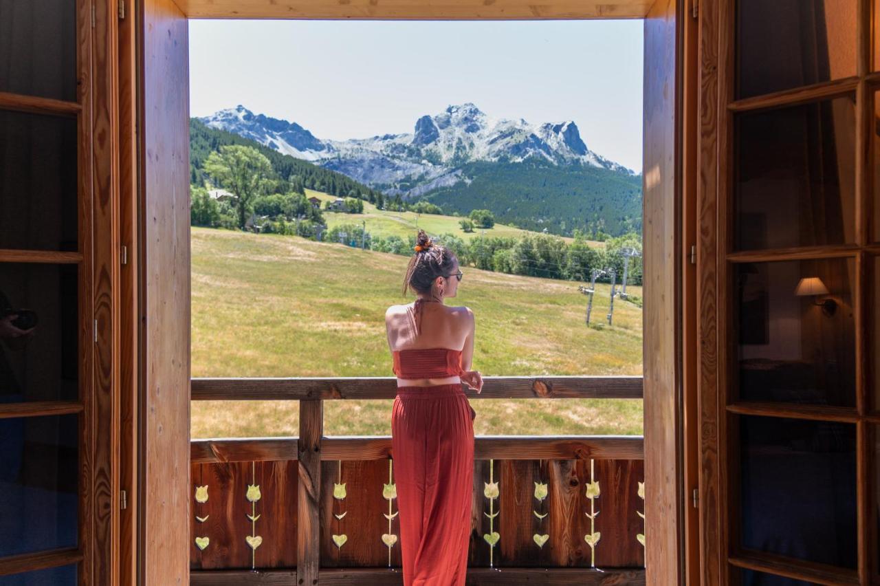 Montana Chalet Hotel & Spa Le Sauze Exterior foto