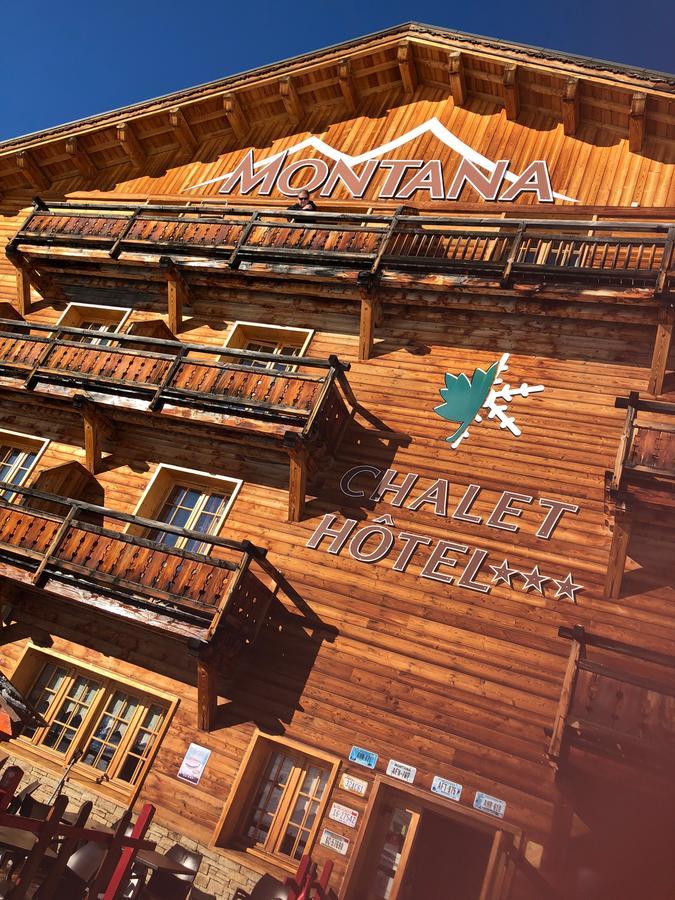 Montana Chalet Hotel & Spa Le Sauze Exterior foto