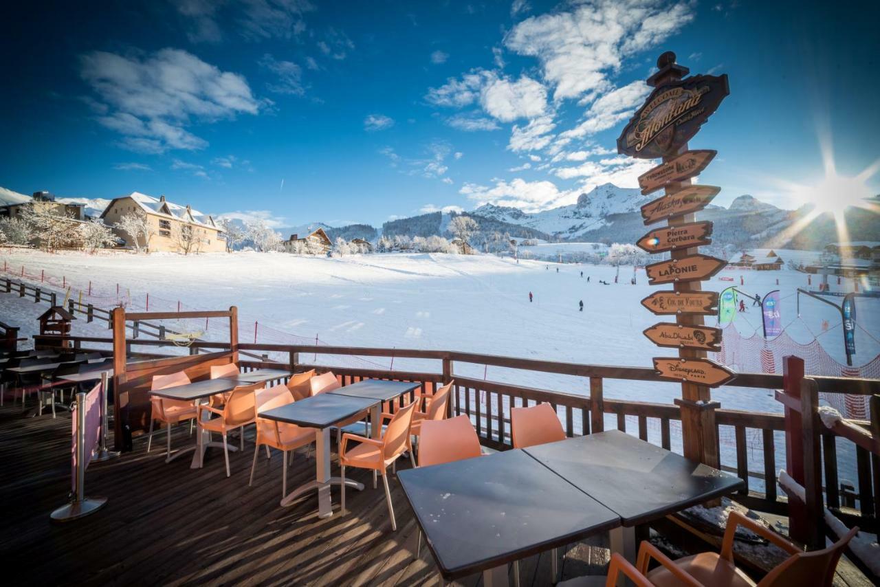 Montana Chalet Hotel & Spa Le Sauze Exterior foto